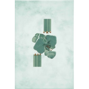 Декор Атем Goya Orchid GN зеленый